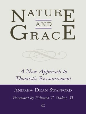 cover image of Nature and Grace